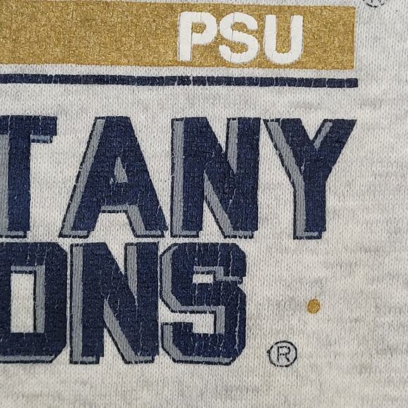 Vintage 80s Penn-State Sweatshirt Large 22x26 Nittany-Lions - Picture 11 of 14